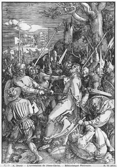 Die Verhaftung Jesu Christi, 1510 von Albrecht Dürer